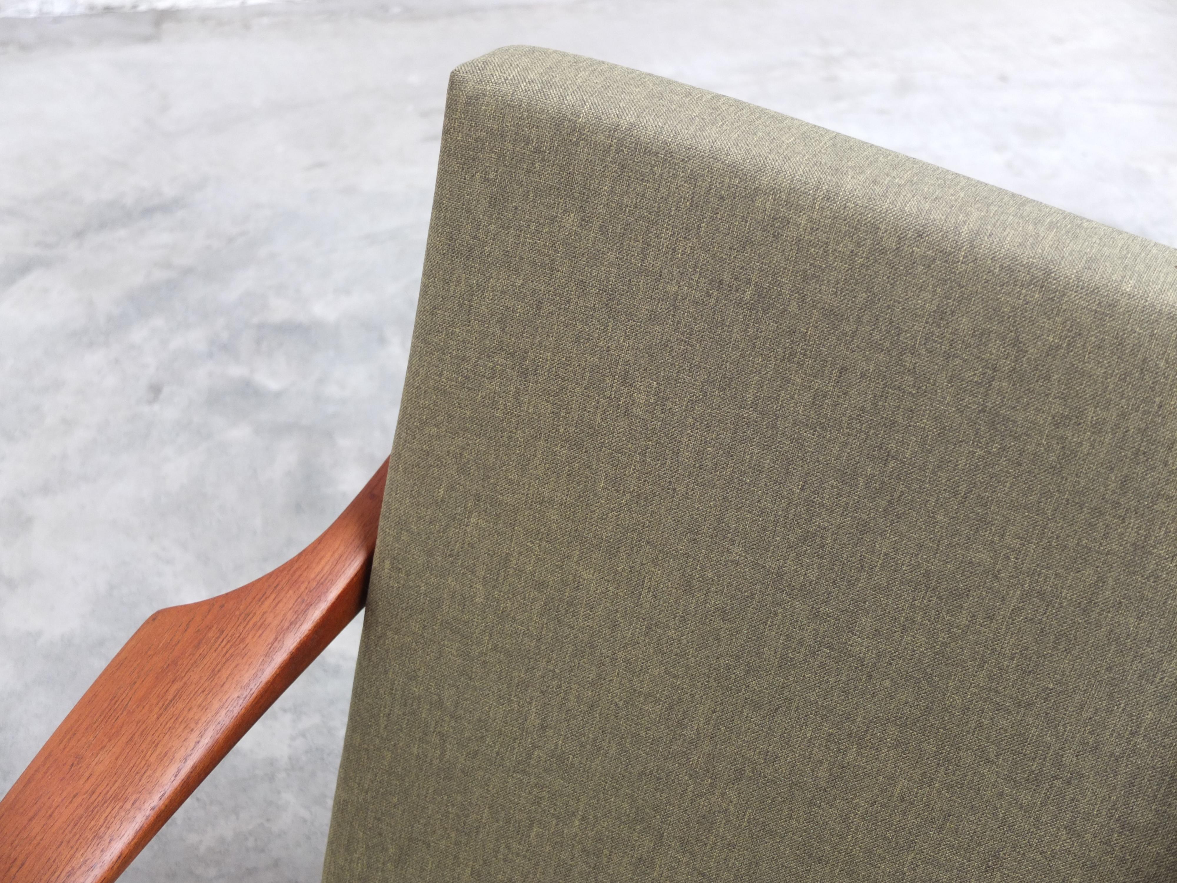 Rare paire de chaises longues de Knoll Antimott, années 1950 11