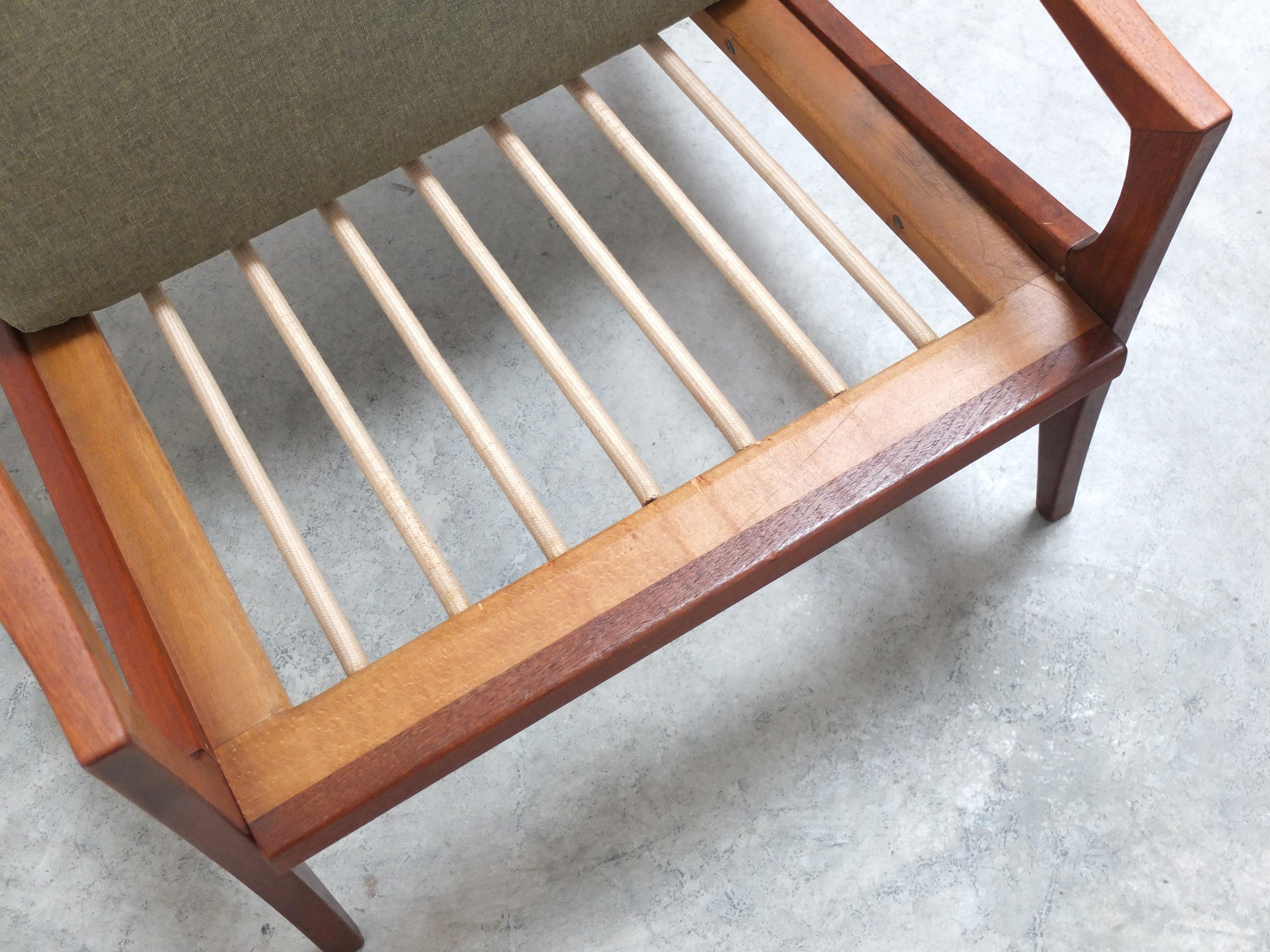 Rare paire de chaises longues de Knoll Antimott, années 1950 13