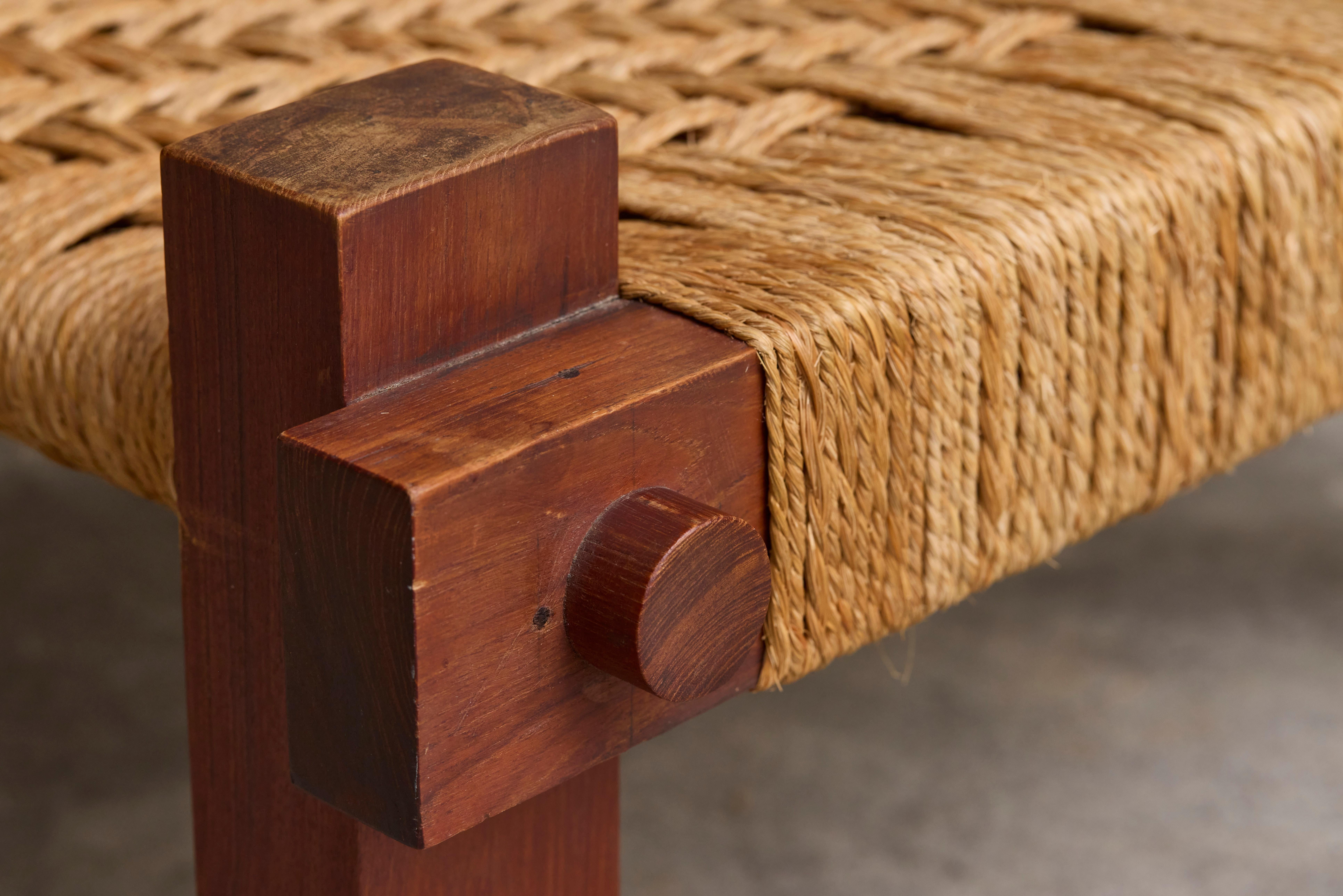 Seltenes Paar Loungesessel von Mini Boga für Taaru, Indien um 1960 im Angebot 2