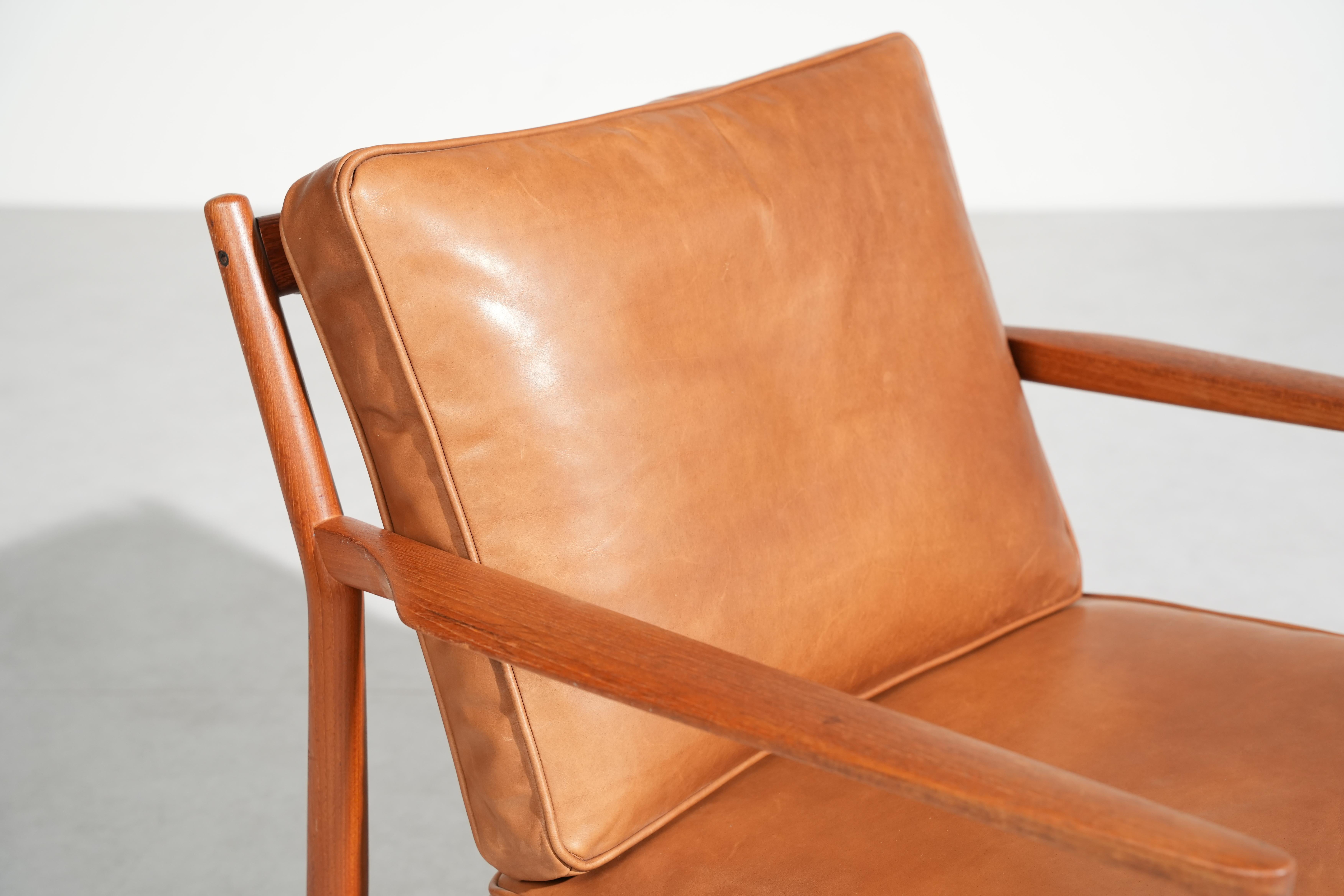 Raro par de tumbonas de Steffen Syrach-Larsen para Børge Jensen en venta 4