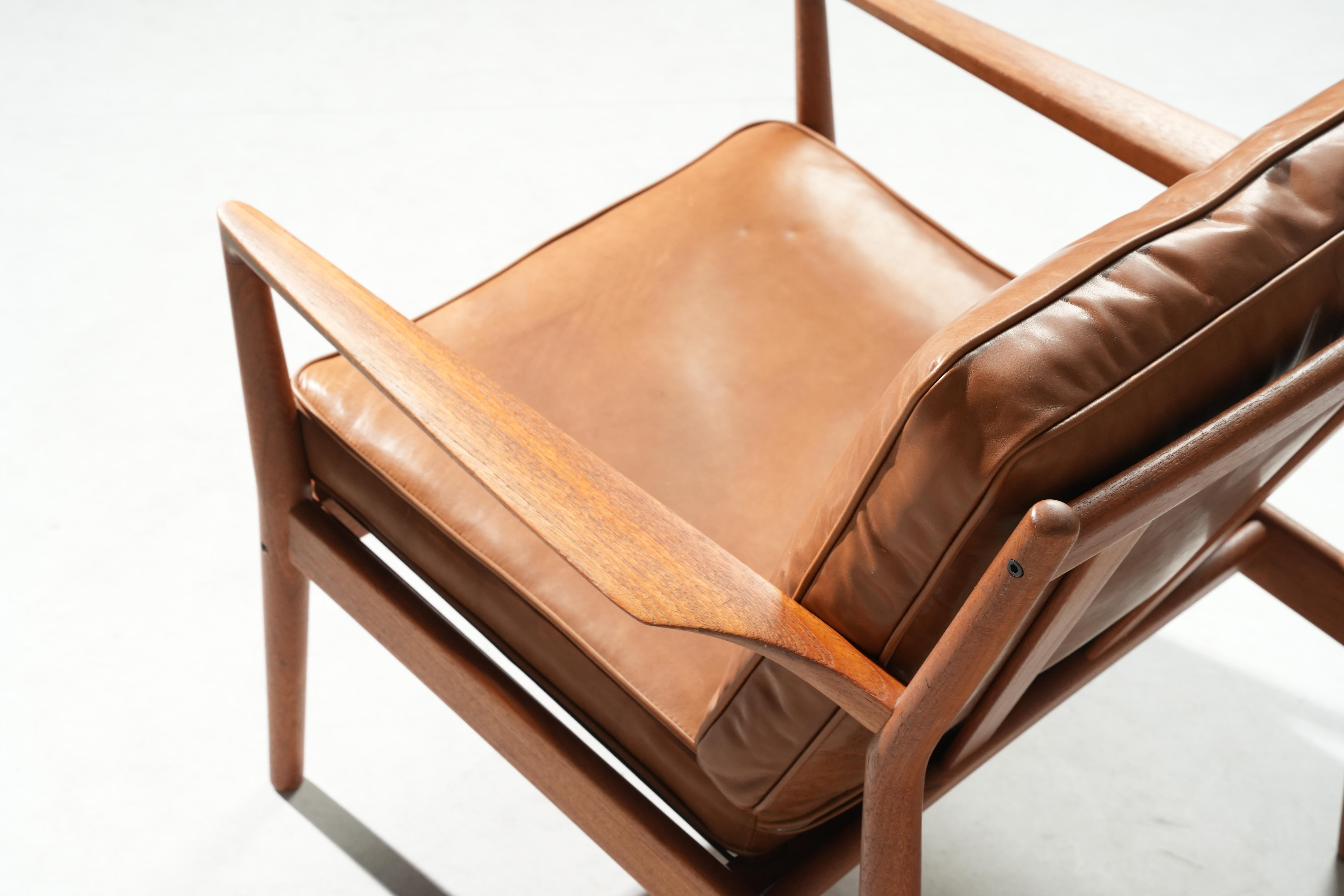 Raro par de tumbonas de Steffen Syrach-Larsen para Børge Jensen en venta 5