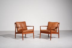 Seltenes Paar Loungesessel von Steffen Syrach-Larsen für Børge Jensen