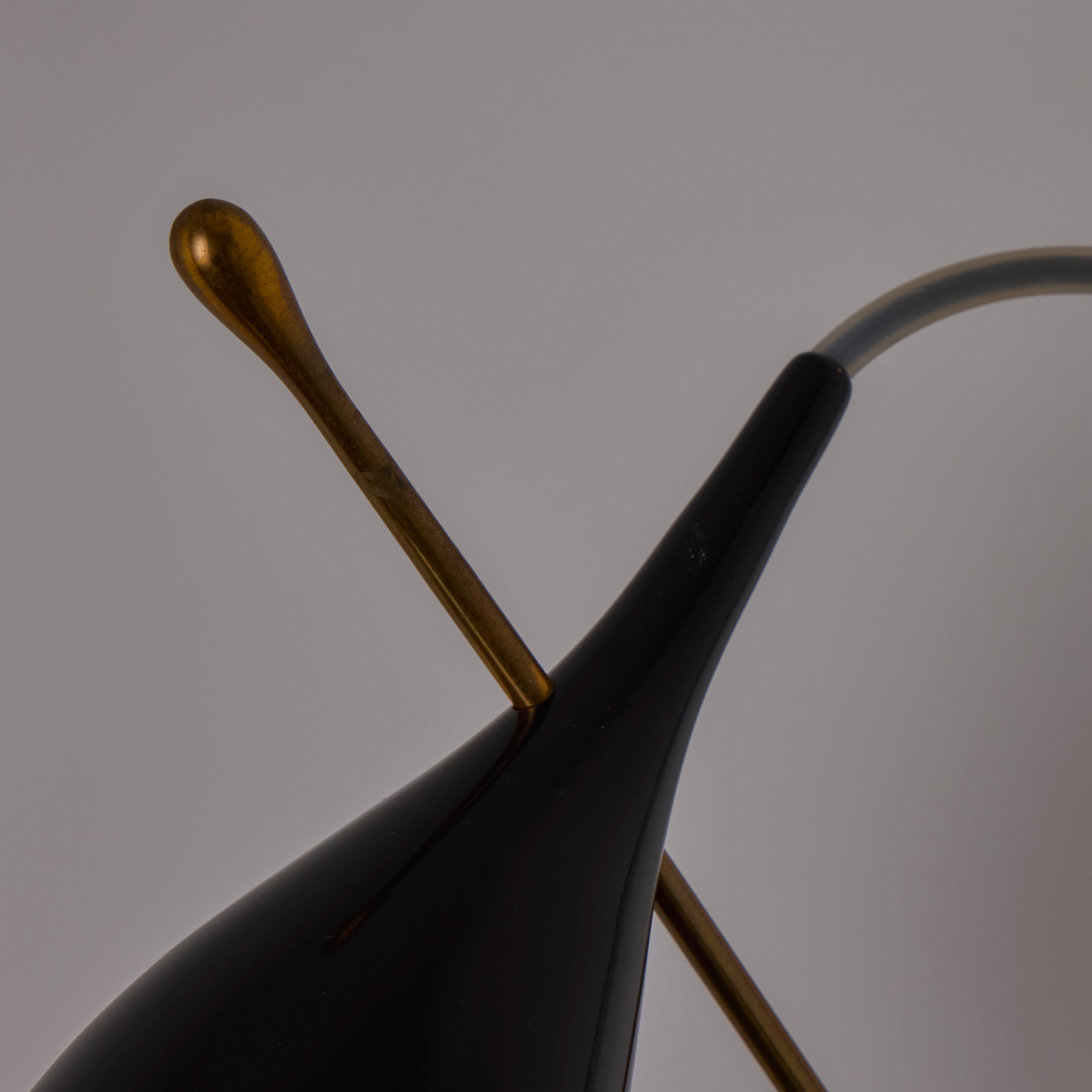 Rare Pair of 'Lucinella' Wall Lights by Angelo Lelii for Arredoluce en venta 11