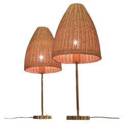 Rare paire de lampes de table Maija Heikinheimo, modèle MH705, Valaistustyö 1960s