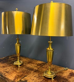rare pair of maison charles table lamps