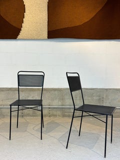 Rare paire de chaises Mathieu Matégot