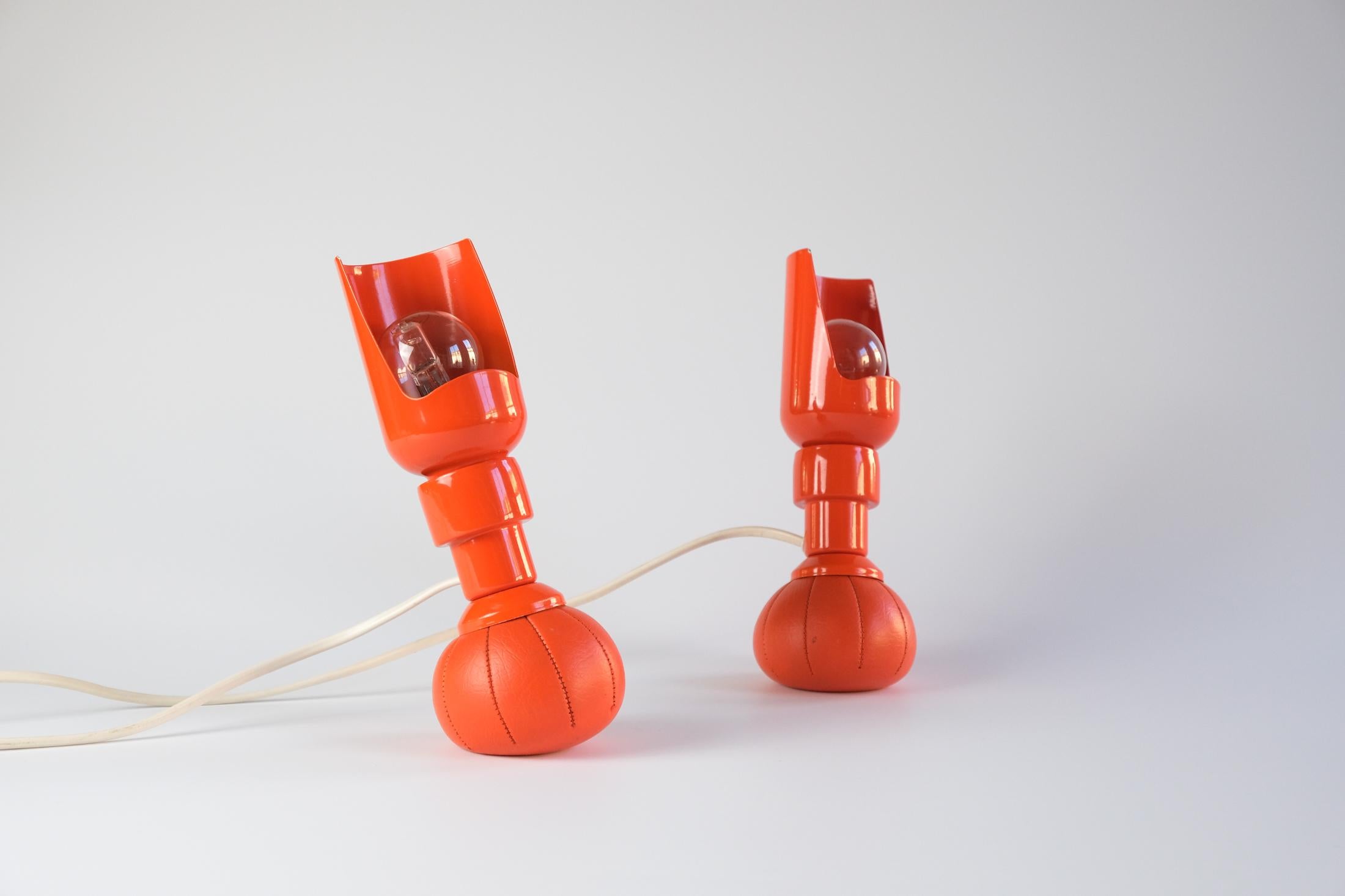 Rare Pair of Mid-Century Gino Sarfatti Model 600P Lamps for Arteluce, Italy 1966 For Sale 9