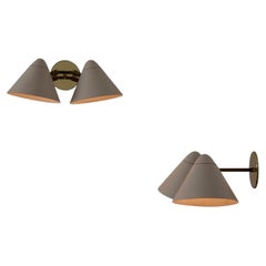 Rare Pair of Model 136 Sconces by Angelo Ostuni for Oluce