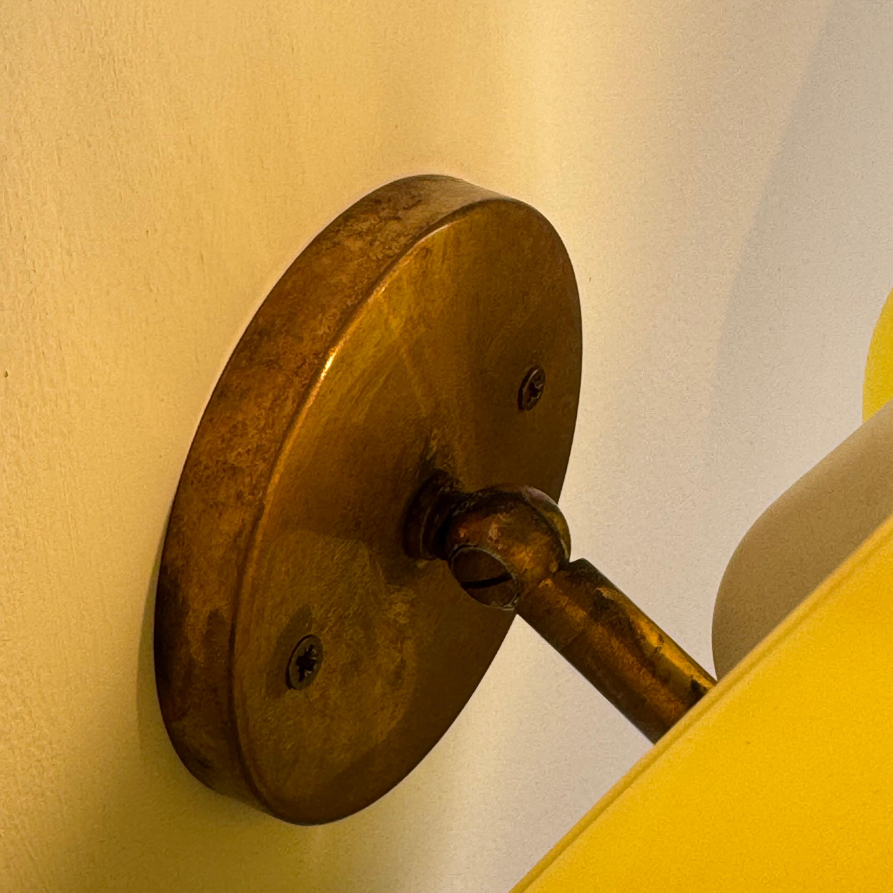 Raro par de apliques Modelo 157/PX de Gino Sarfatti para Arteluce, Italia, 1960 en venta 3