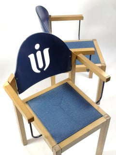 Rare Pair of Modern Thonet Chairs, 1998