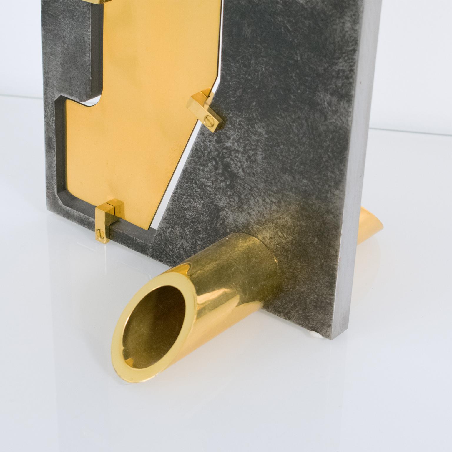 Rare Pair of Modernist Table Lamp, circa 1980 For Sale 7