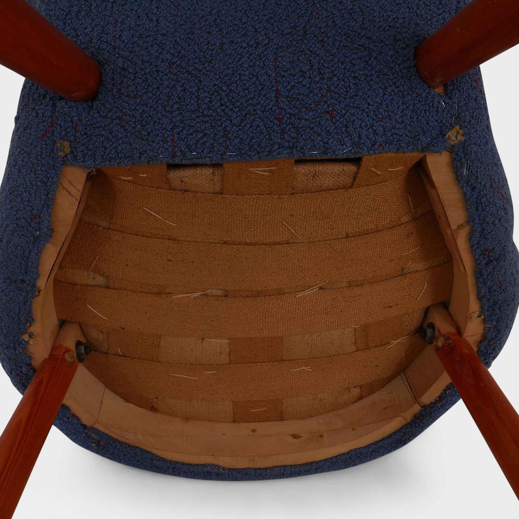 Paire rare de chaises Clam originales d'Arnold Madsen pour Vik & Blindheim, Norvège en vente 5