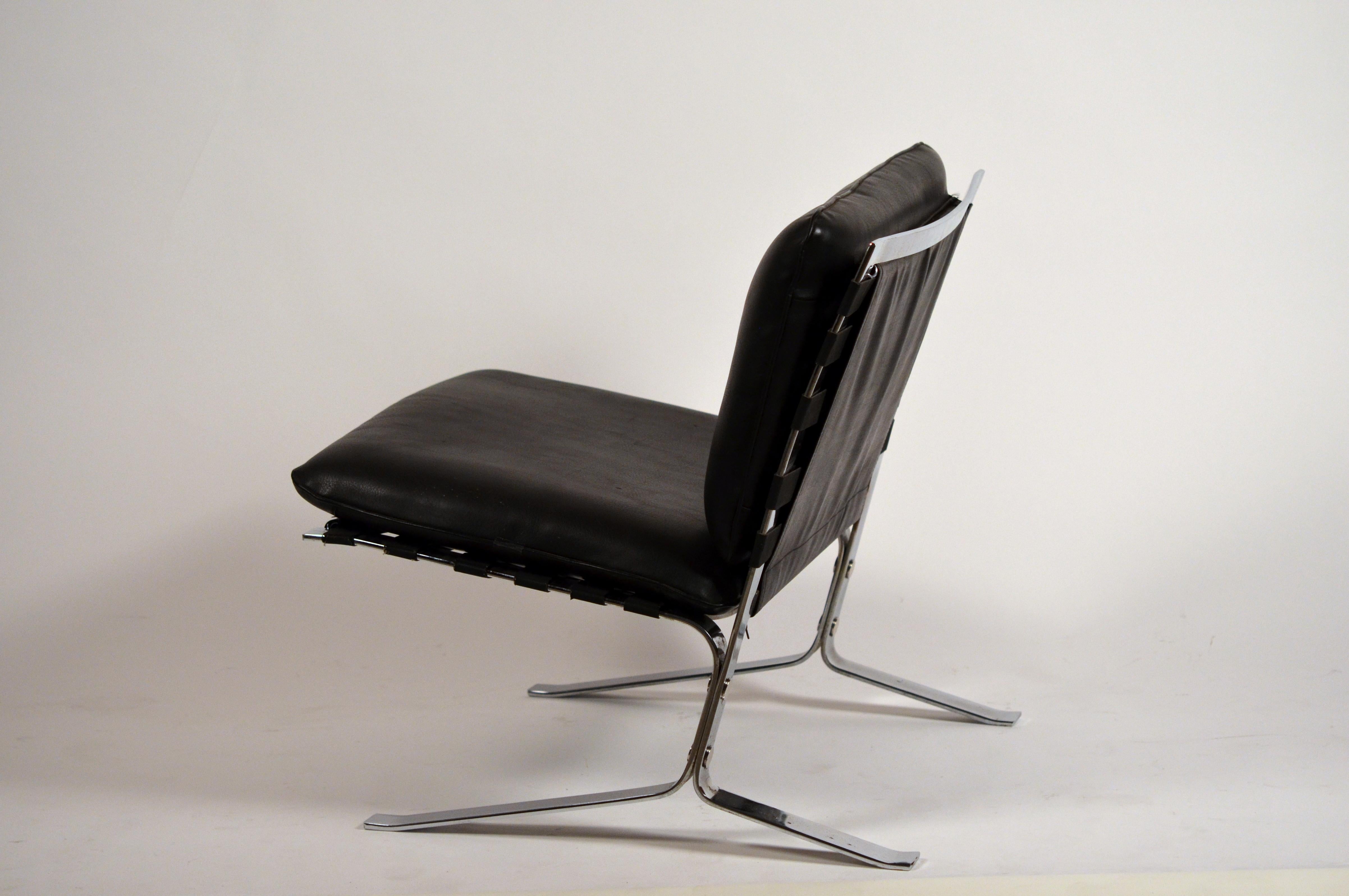 Paire rare de chaises longues originales « Jonker » d'Olivier Mourgue pour Airborne en vente 1