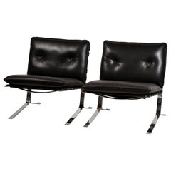 Rare Pair of Original 'Joker' Lounge Chairs by Olivier Mourgue for Airborne