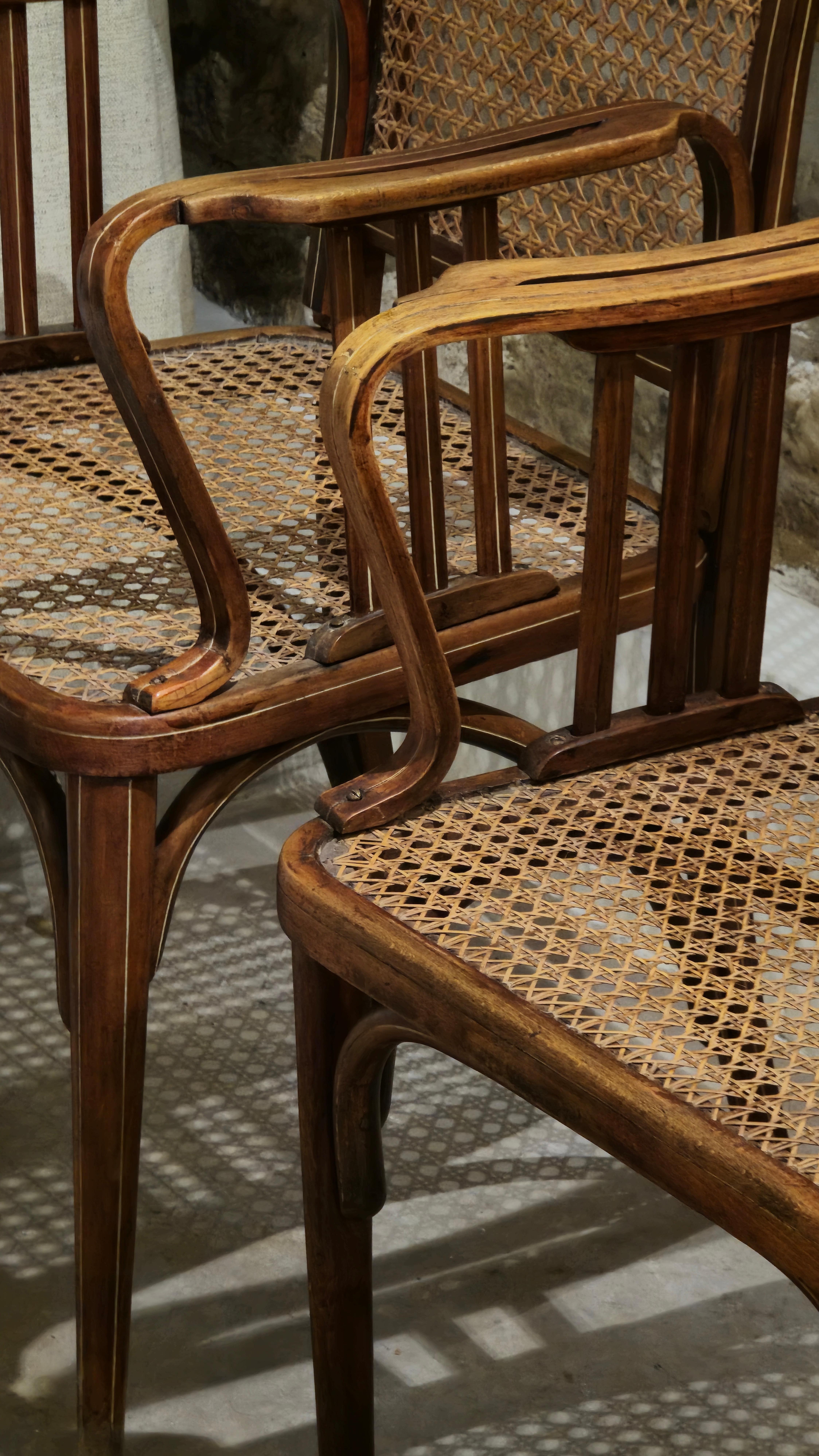 Raro par de Sillones Thonet originales Madera en venta