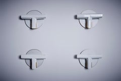 Satz von 2 seltenen OTI-Wandleuchtern von Afra und Tobia Scarpa für Flos, 2 Sets einvalaiblen