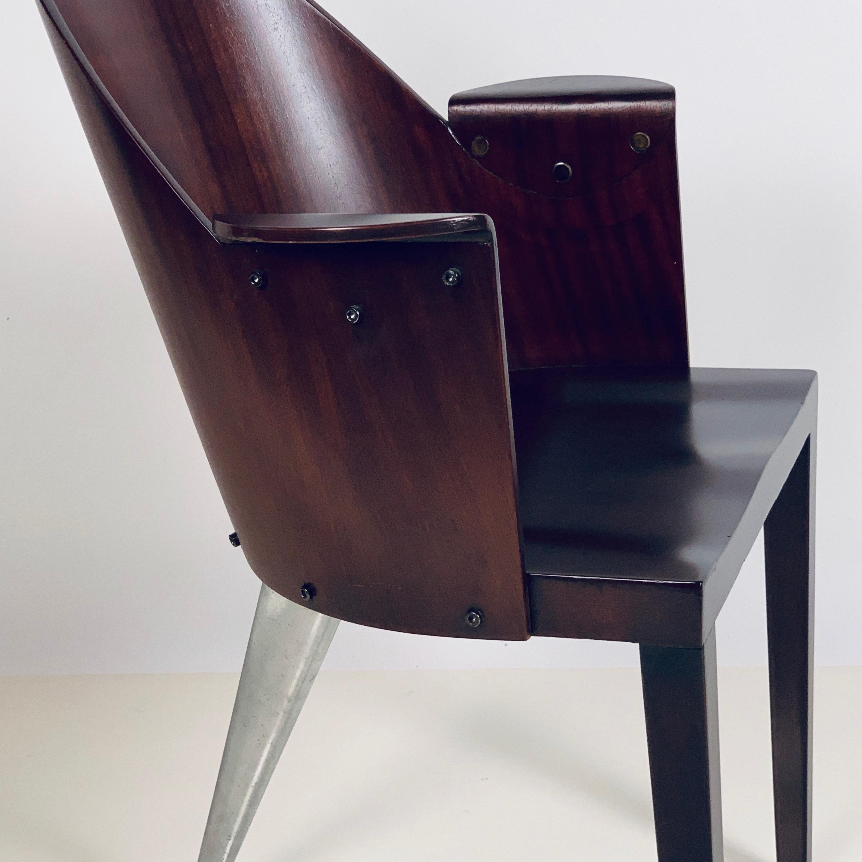 Seltenes Paar Philippe Starck-Sessel aus dem Royalton Hotel, NYC (Geformt) im Angebot