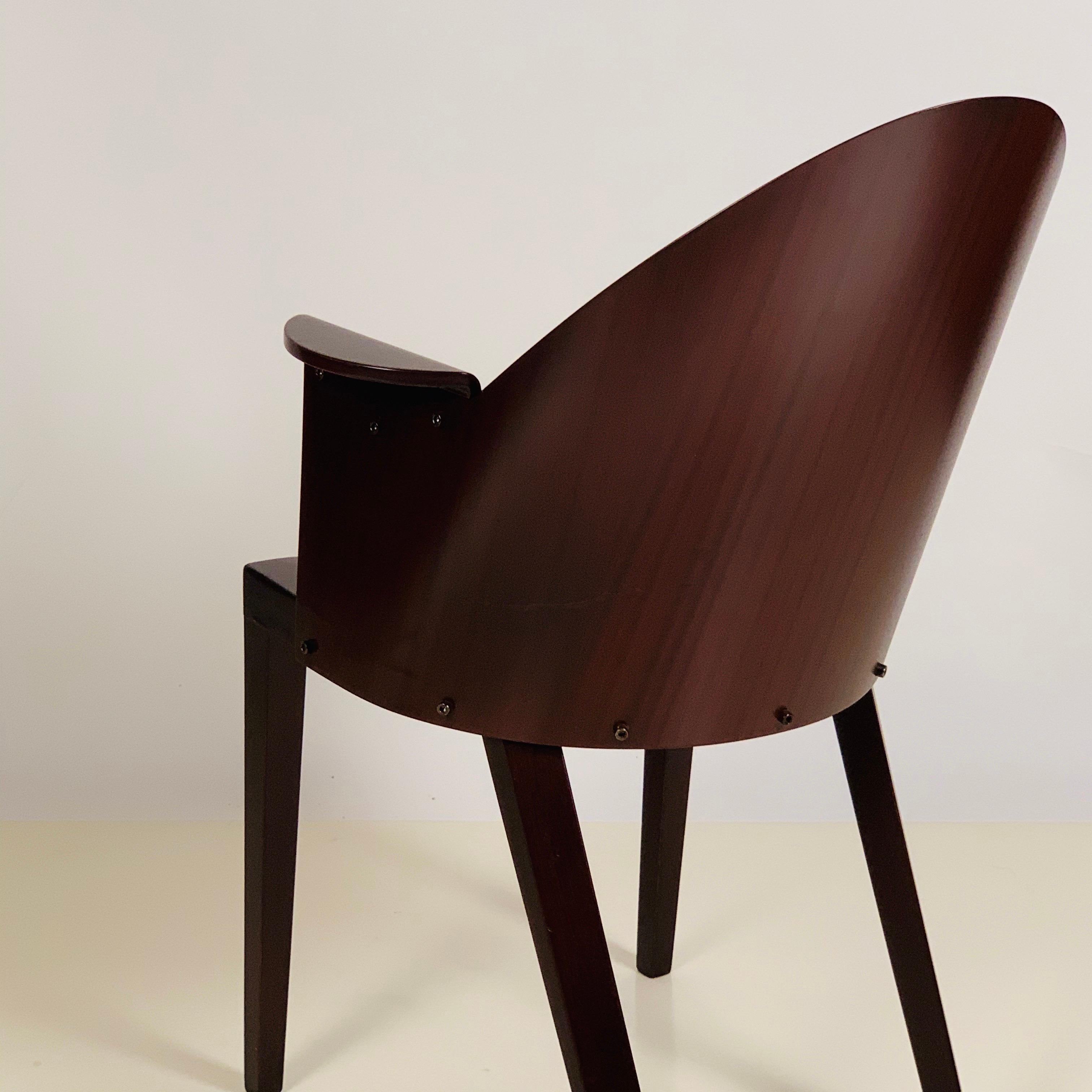 Postmoderne Rare paire de fauteuils Philippe Starck provenant du Royalton Hotel, NYC en vente