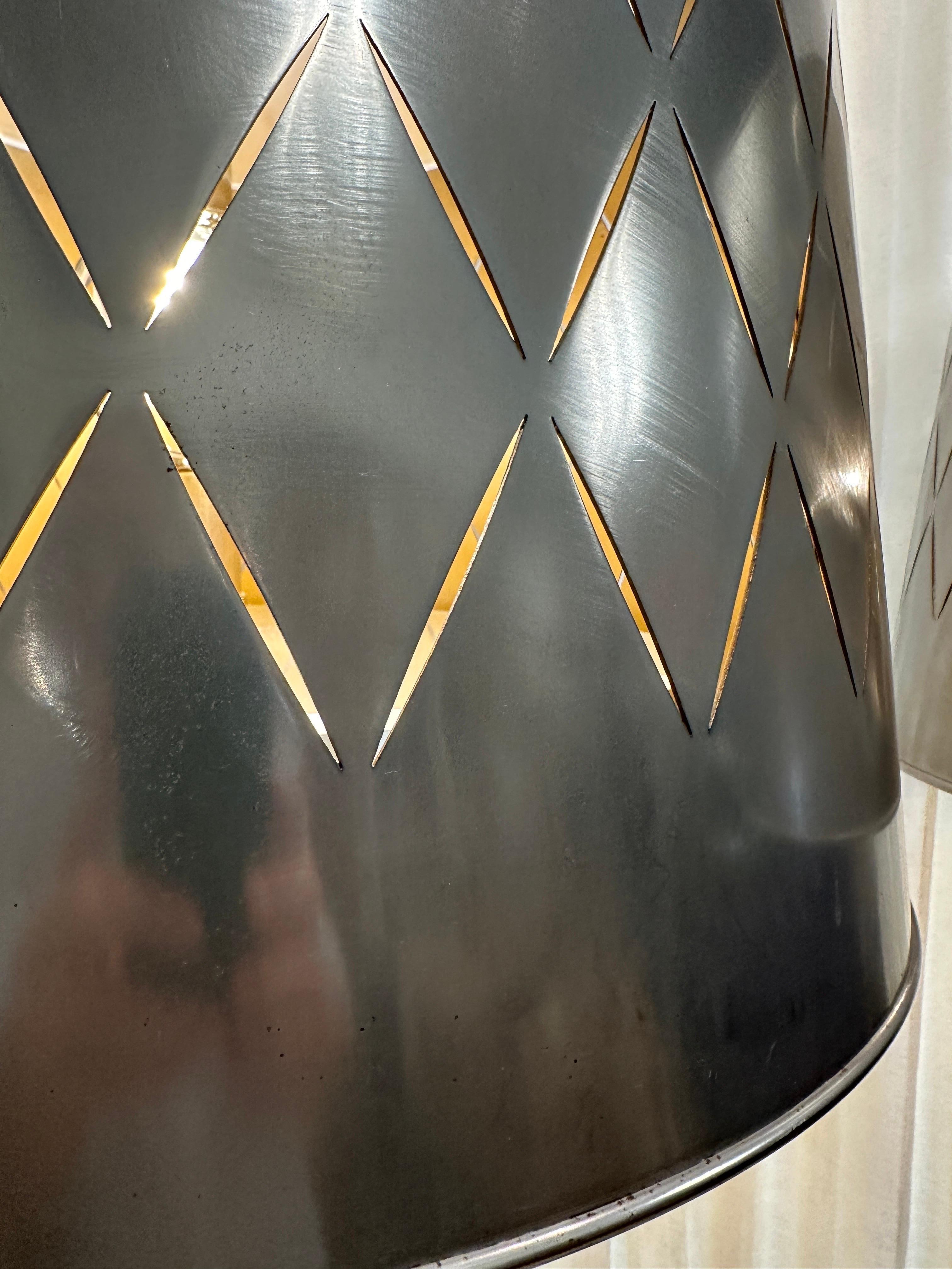 RARE paire de lampadaires miroirs Philippe Starck - Delano Hotel South Beach en vente 3