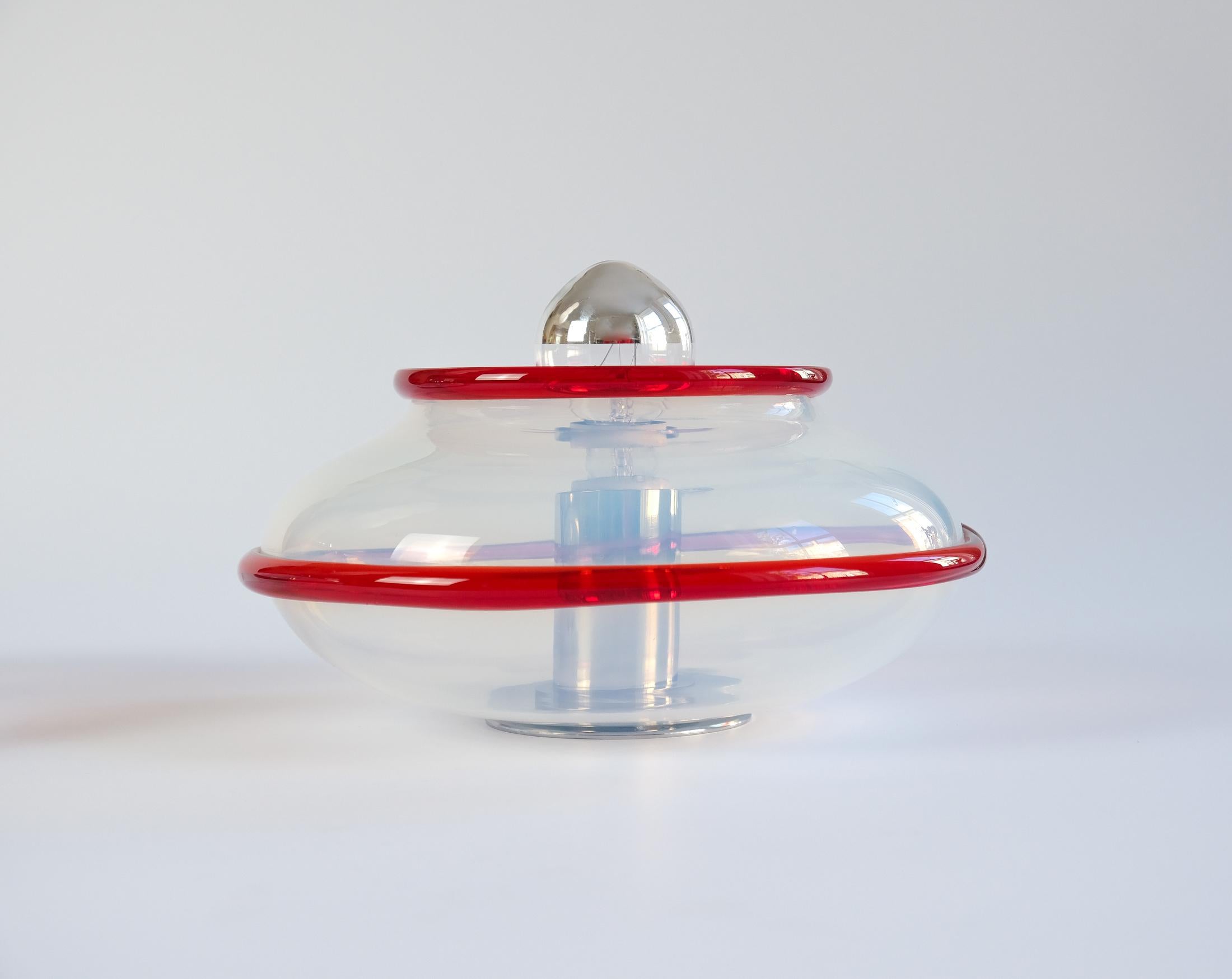 Seltenes Paar postmoderner SEGUSO VETRI D'ARTE Murano Glas Wandleuchten, ca. 1980er Jahre (20. Jahrhundert) im Angebot