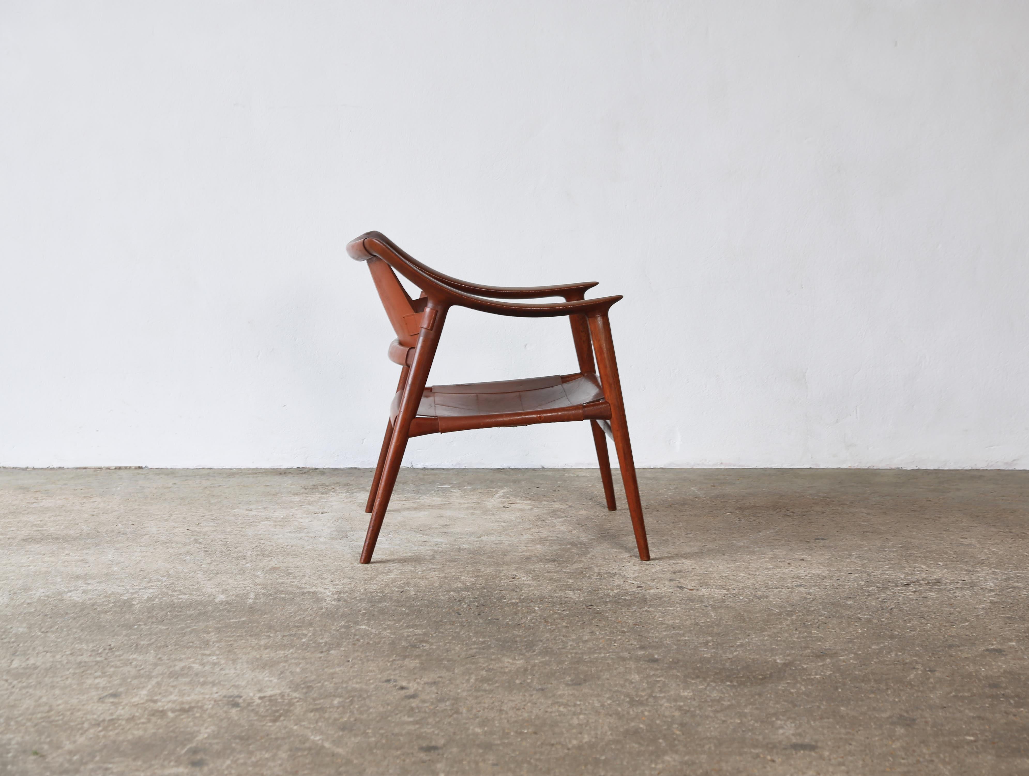 Raro par de sillas Bambi de Rastad y Relling, Noruega, años 50 en venta 7