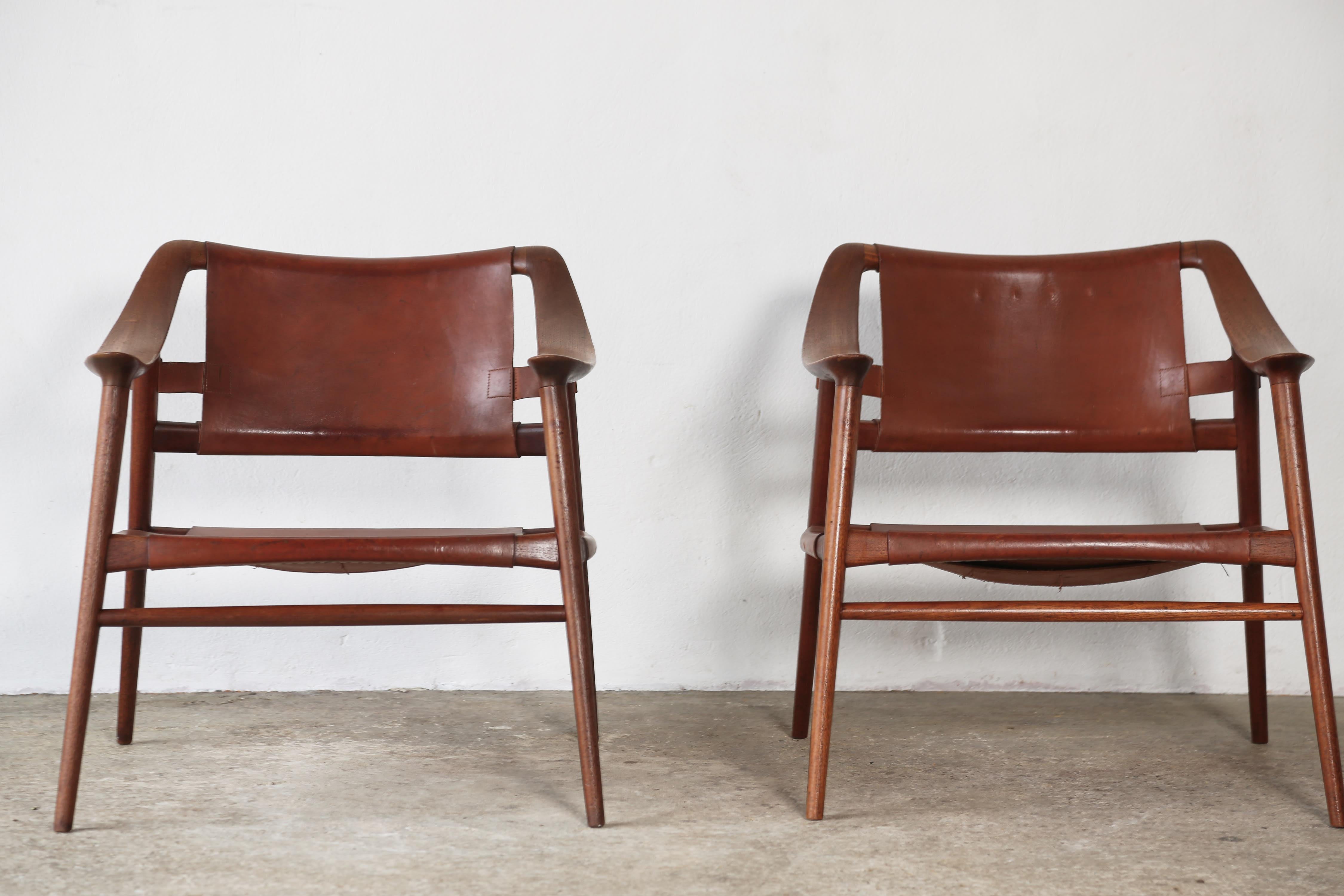 Raro par de sillas Bambi de Rastad y Relling, Noruega, años 50 Noruego en venta
