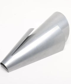 Rare Pair of Ron Rezek Enameled Steel Art Deco Revival Sconces.