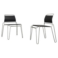 Seltenes Paar „Rubber Band“-Stühle von Tom Dixon