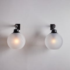 Seltenes Paar Wandleuchter von Luigi Caccia Dominioni für Azucena