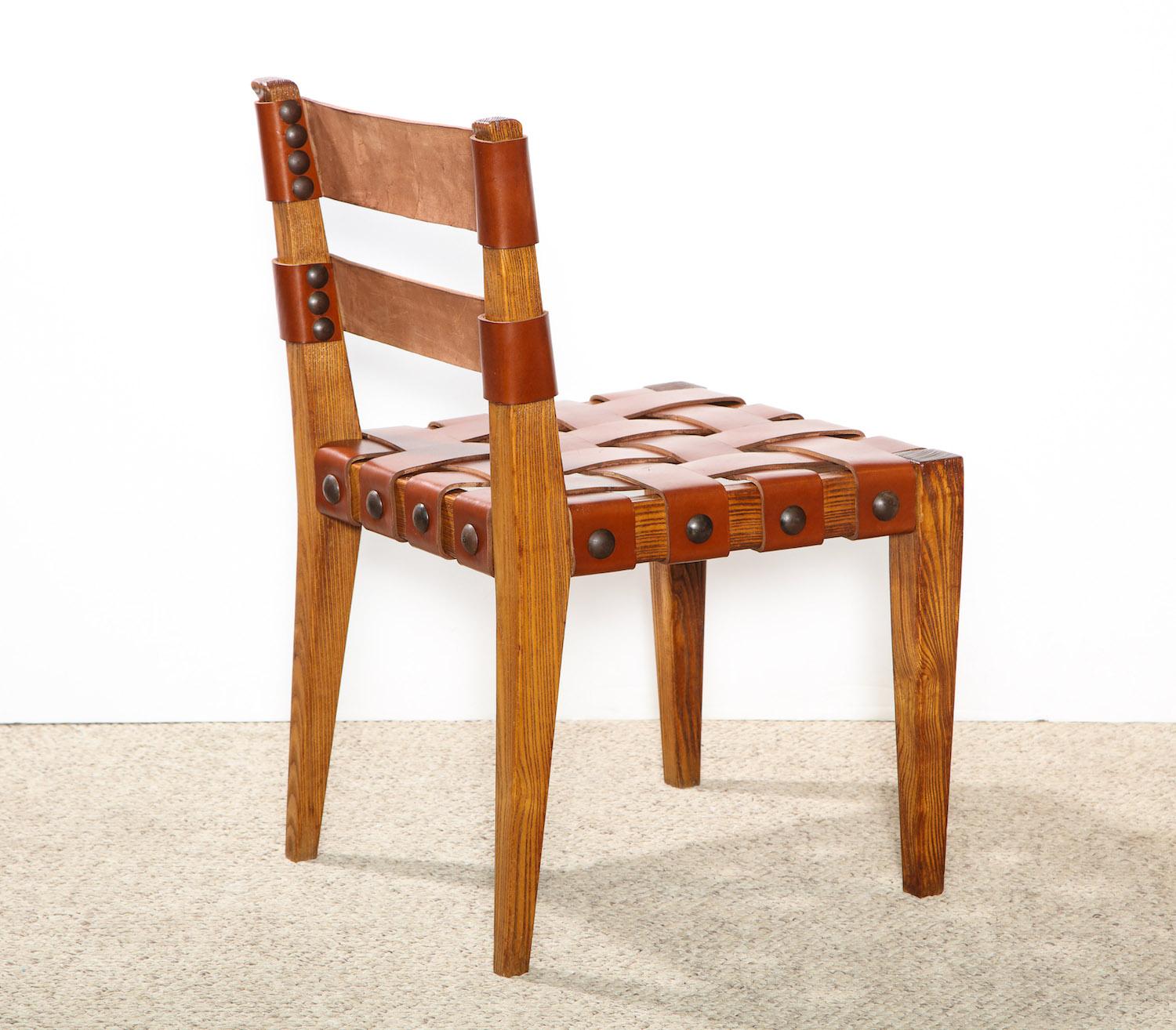 Rare Pair of Side chairs by Osvaldo Borsani 2