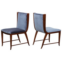 Rare Pair of Side Chairs by Paolo Buffa