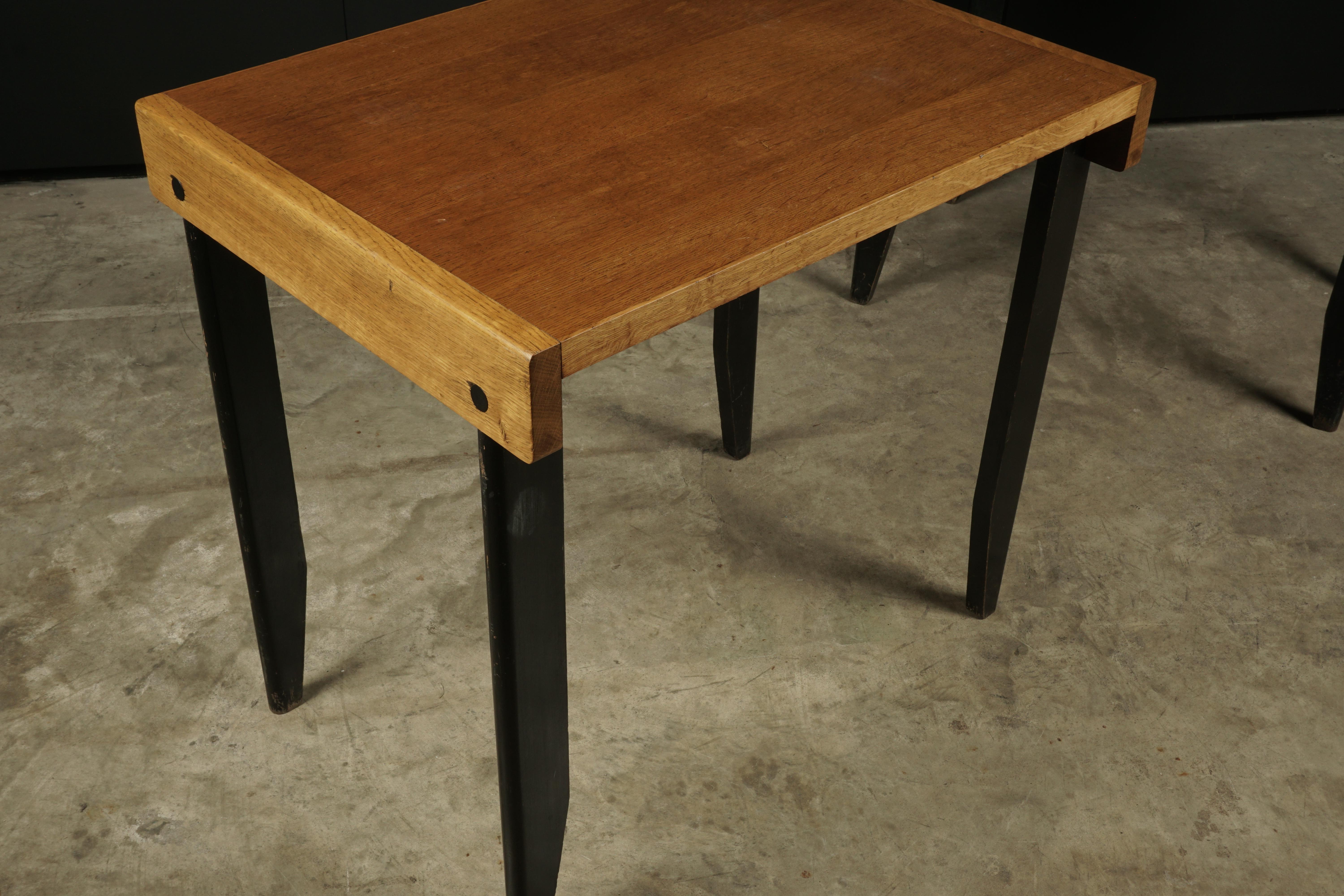 European Rare Vintage Pair of Side Tables from France, circa 1960