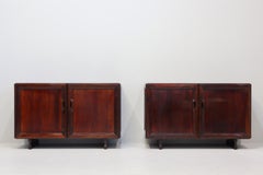 Rare Pair of Sideboard "Mb15" by Franco Albini for Poggi