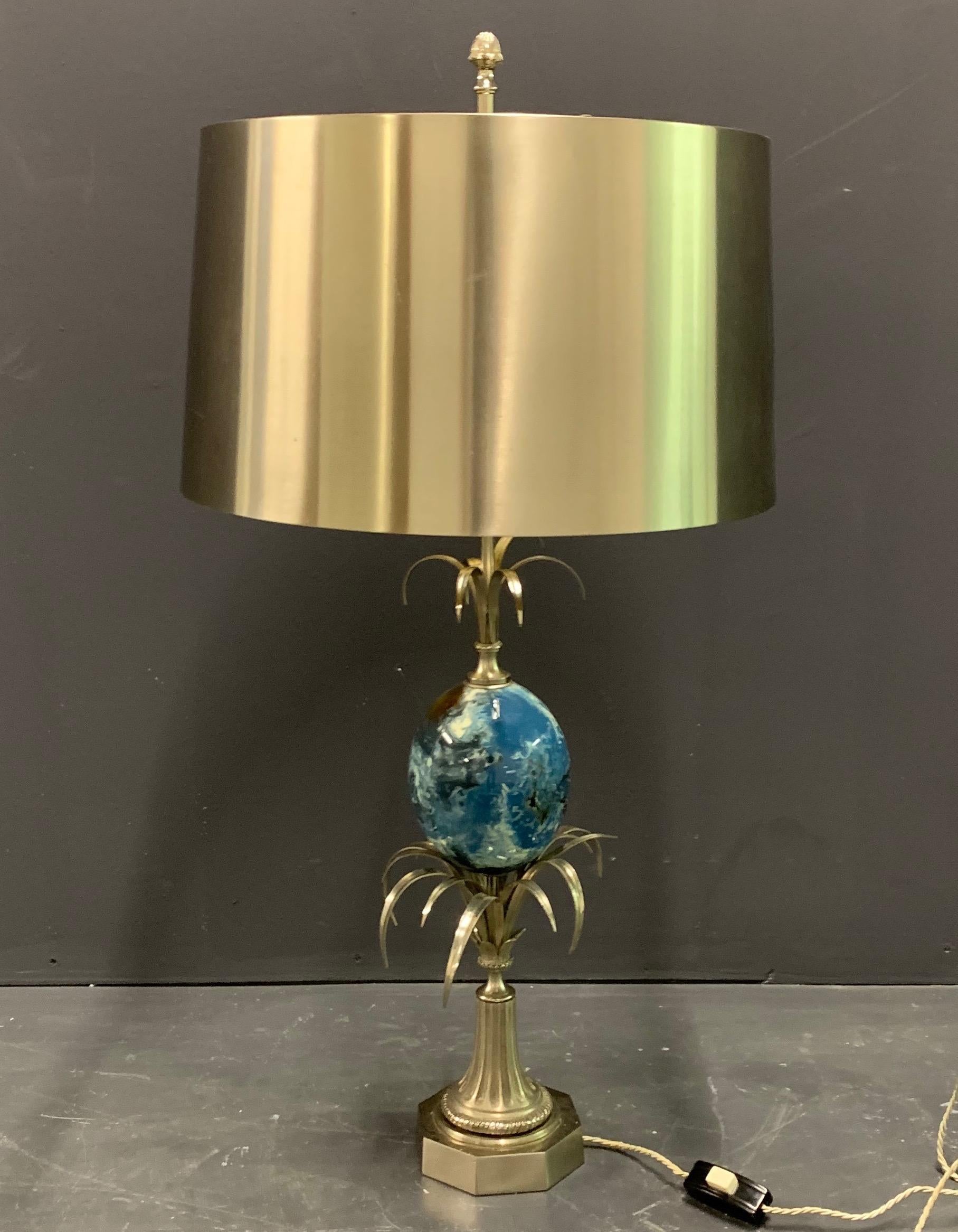 Rare Pair of Signed Maison Charles Table Lamps 1