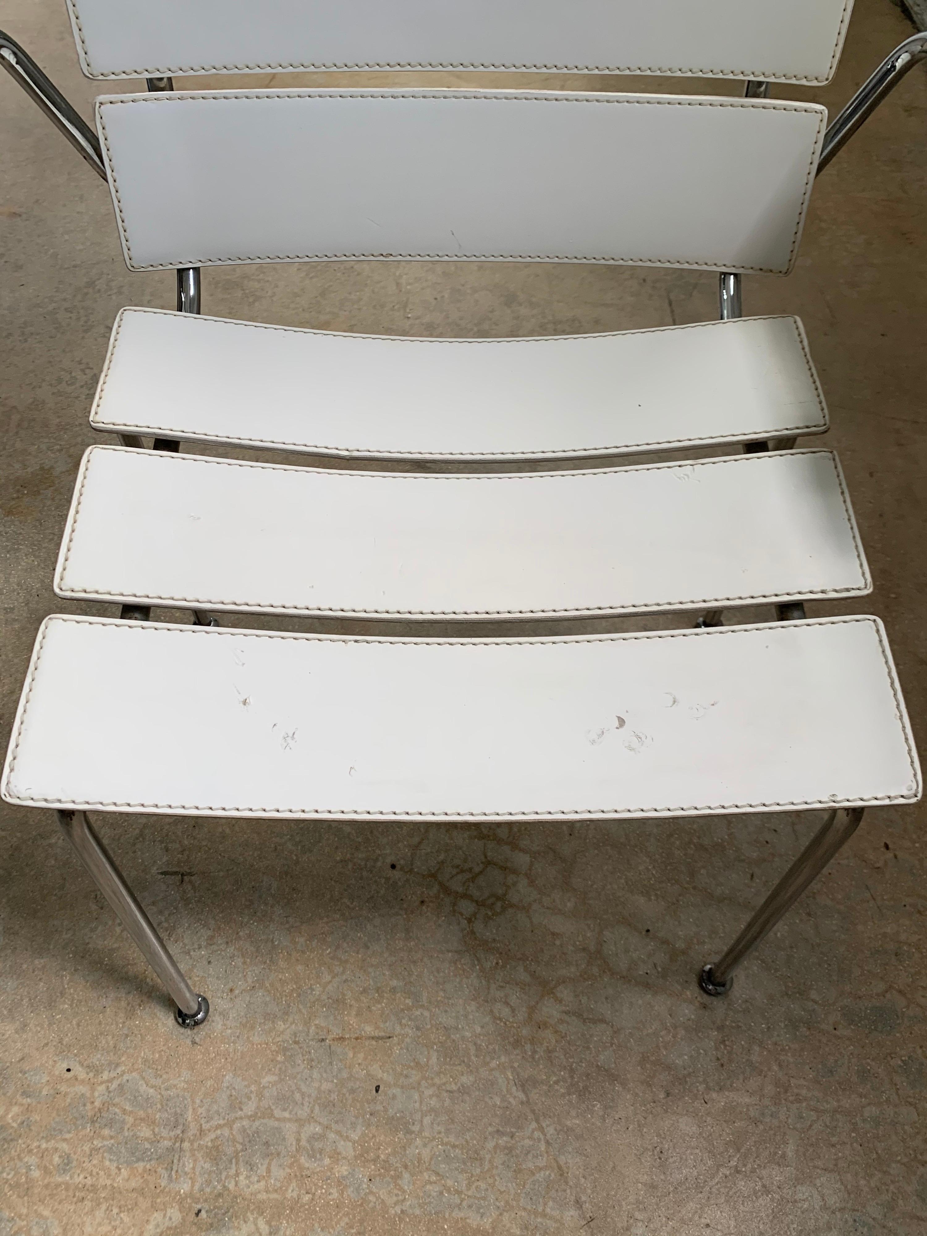 Paire rare de fauteuils de salle à manger « Streipe » de Giancarlo Vegni pour Fasem, 1999 en vente 7