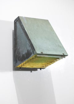 Rare Pair of Swedish Sconces Hans Agne Jakobsson V236 Copper Patina 60s, G051