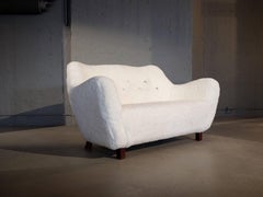 Rare Pair of Swedish Sofas, 1950s