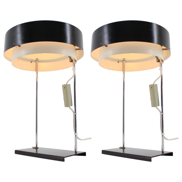 Rare Pair of Table Lamps by Josef Hurka for Napako, 1960s For Sale at  1stDibs