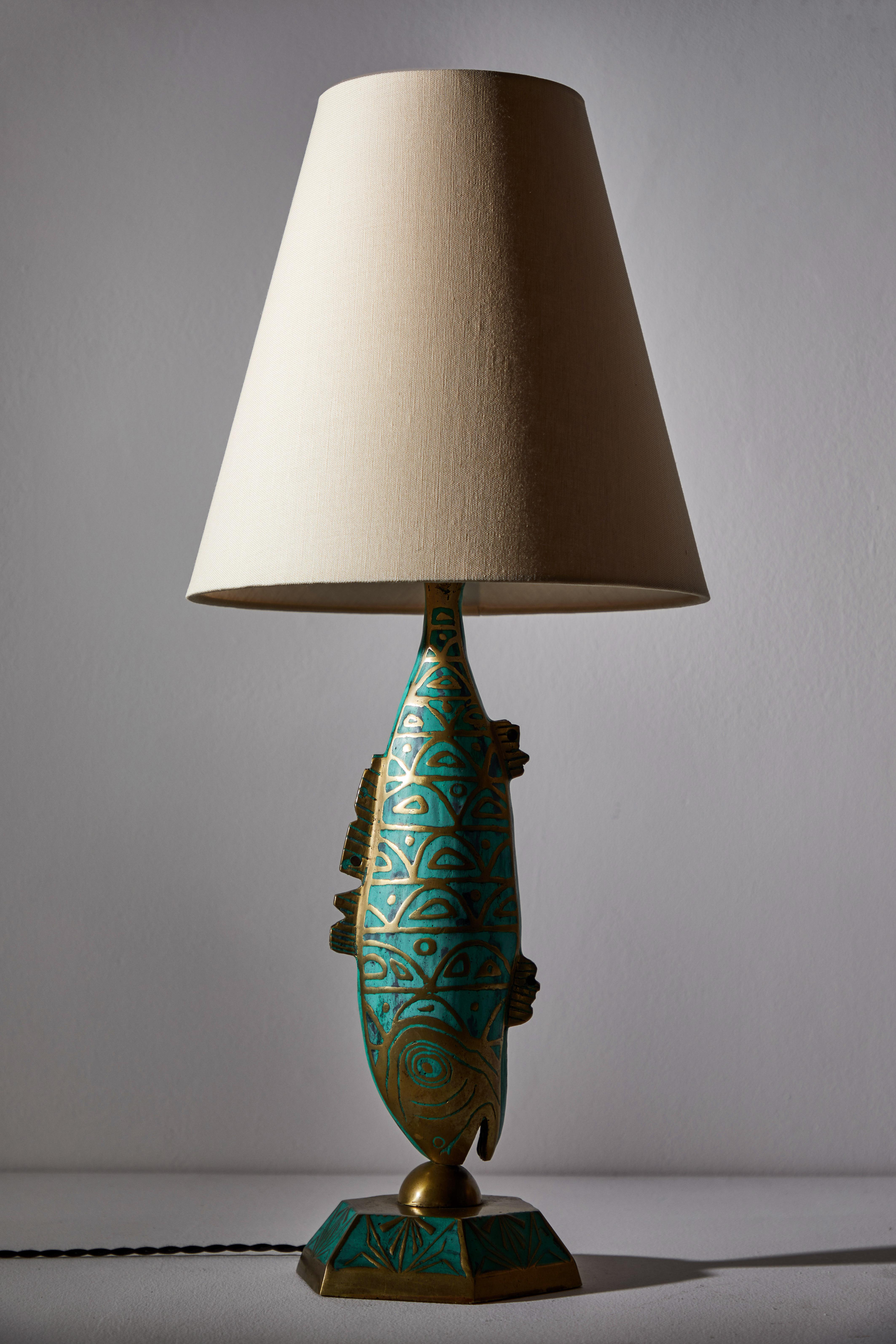 Mid-20th Century Rare Pair of Table Lamps by Pepe Mendoza