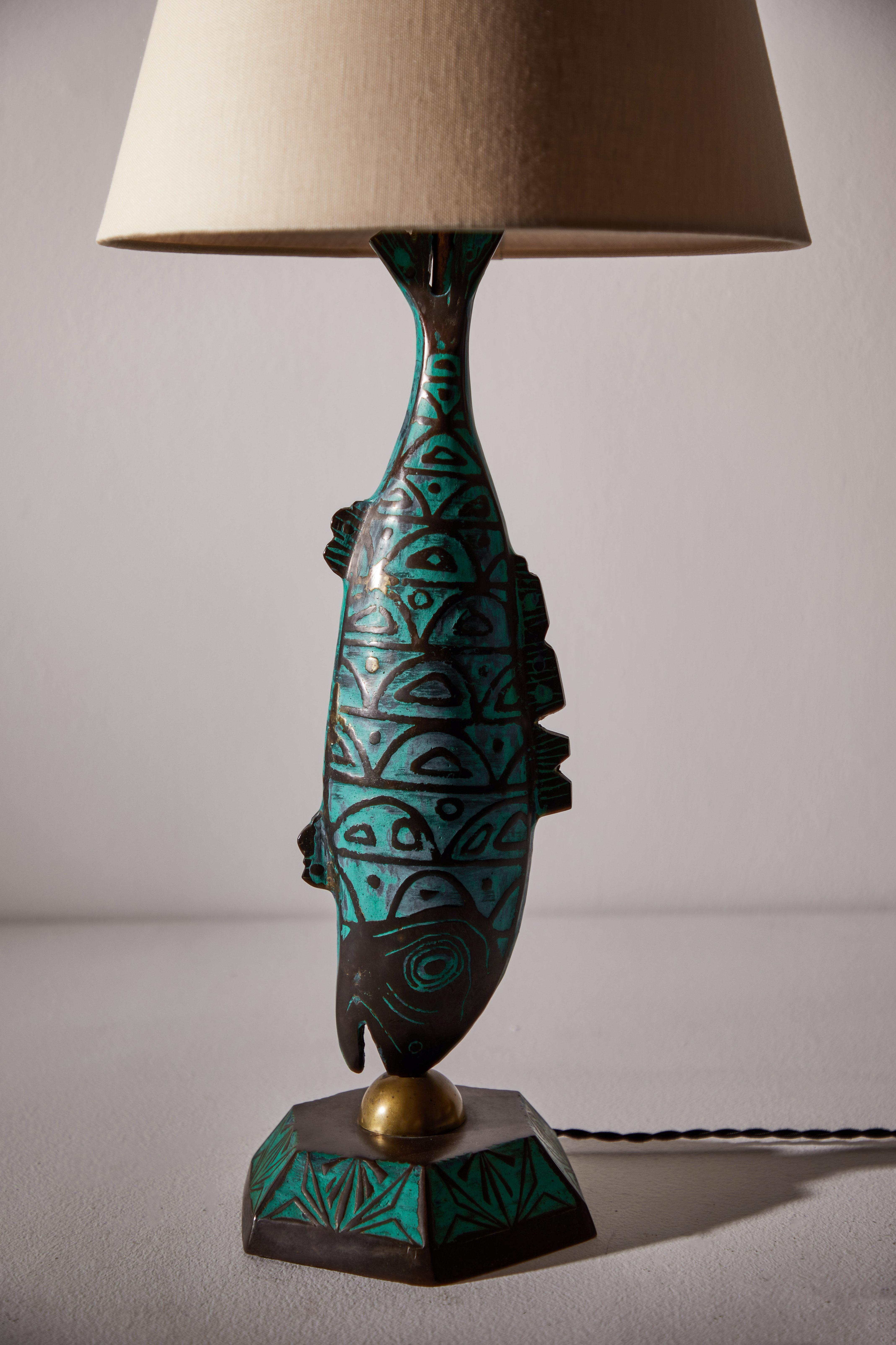 Rare Pair of Table Lamps by Pepe Mendoza 1