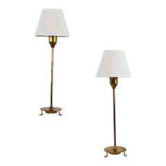 Rare Pair of Table Lamps Model 2552/2 by Josef Frank for Svenskt Tenn, Sweden