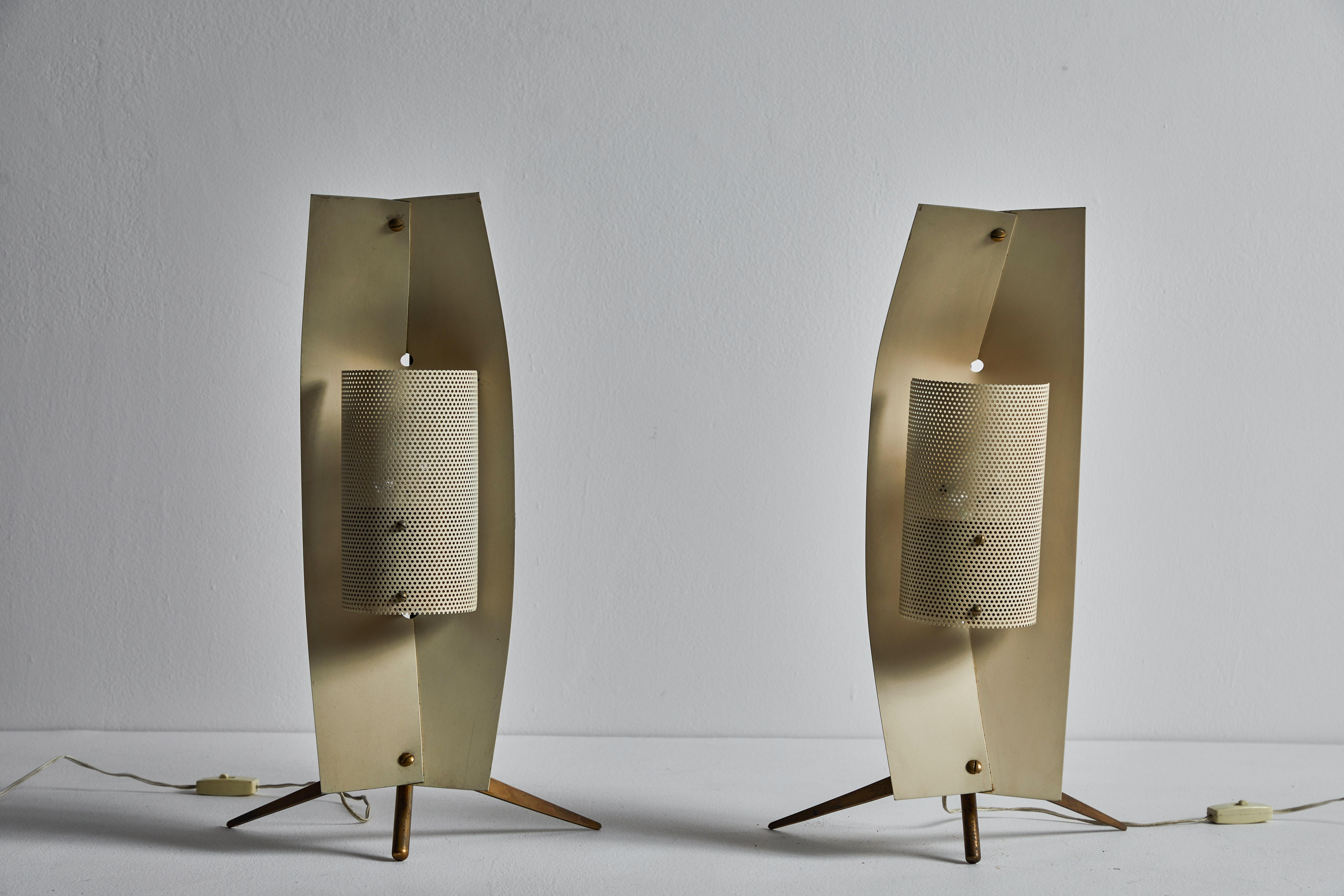 Rare Pair of Table/Wall Lights by Gastone Colliva 1