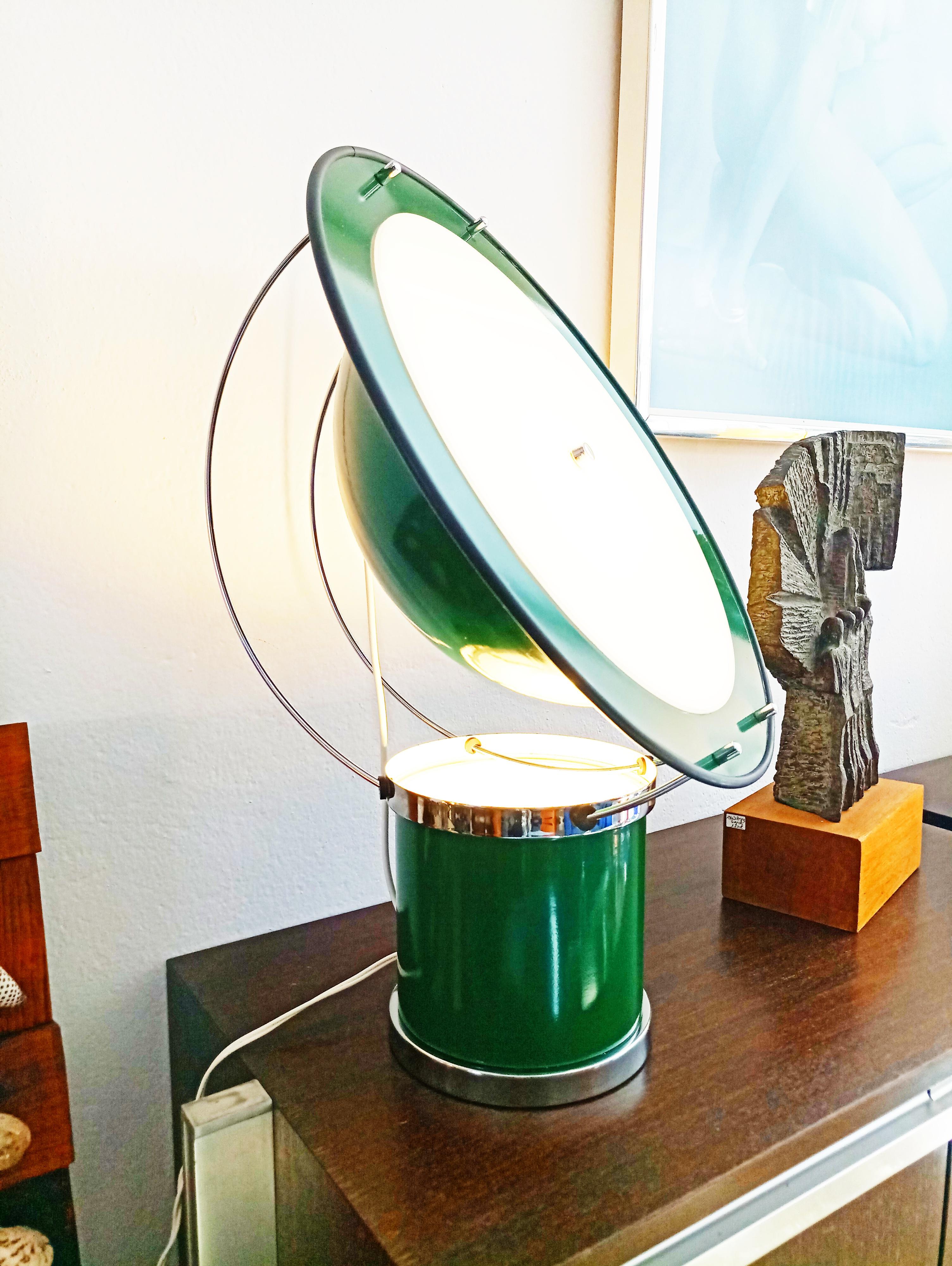 Rare Pair of the First Estiluz Table Lamp, Spain, 1970s For Sale 2