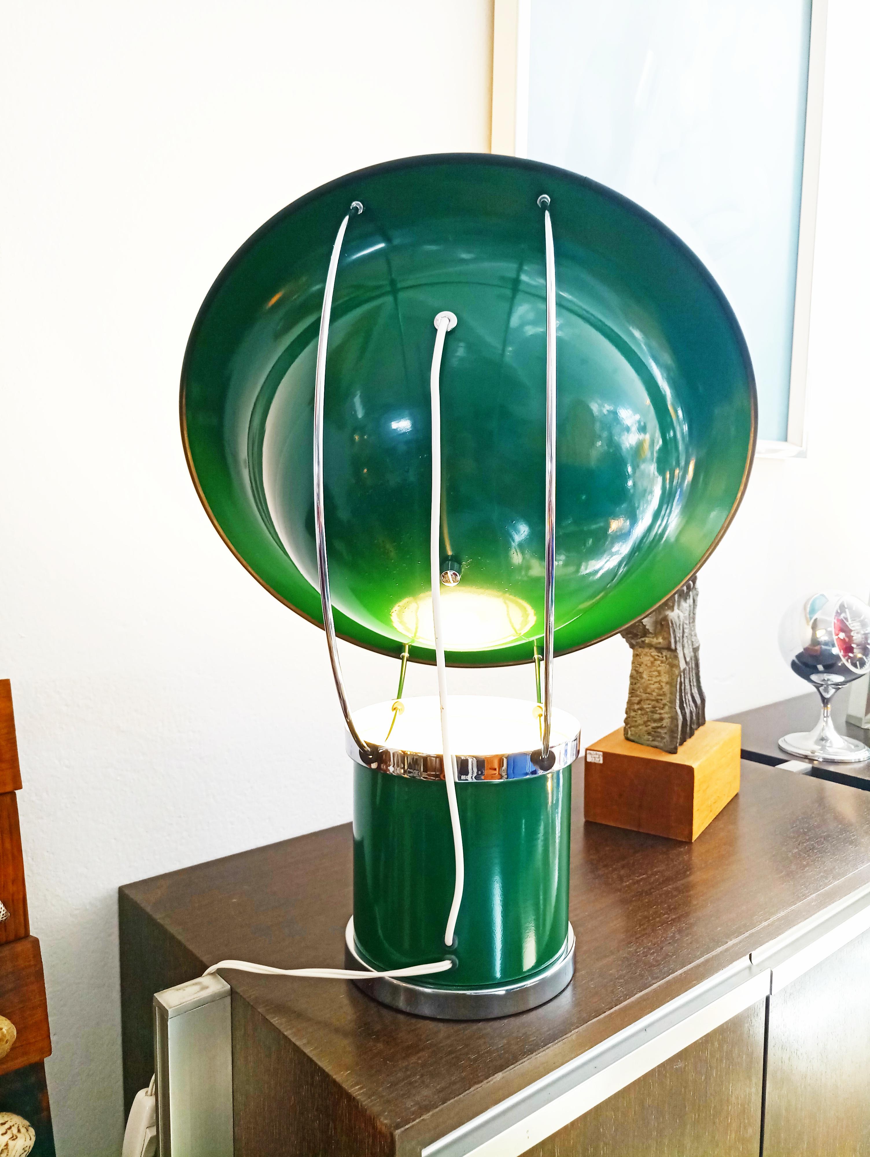 Rare Pair of the First Estiluz Table Lamp, Spain, 1970s For Sale 3