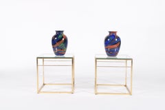 Raro par de jarrones vintage Missoni de Murano * Envío gratuito a todo el mundo