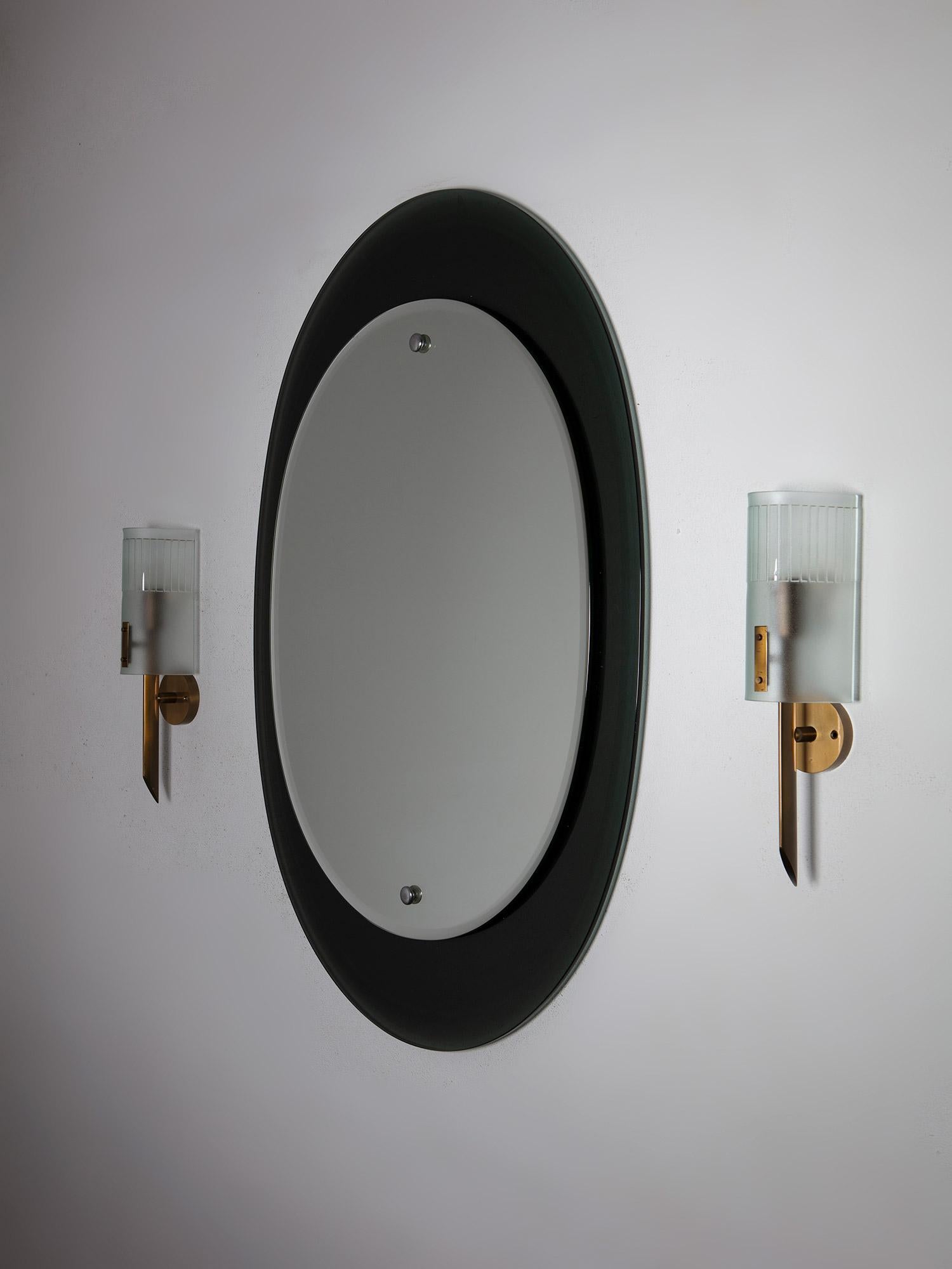 Rare paire d'appliques murales par Angelo Lelii pour Arredoluce, Italie, années 1950 en vente 3