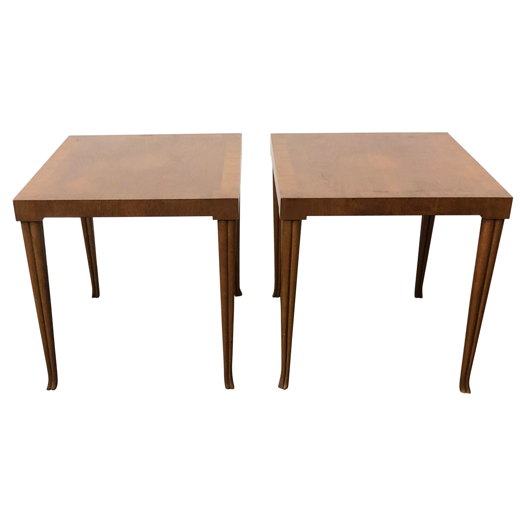 Rare Pair Robsjohn-Gibbings Side Tables