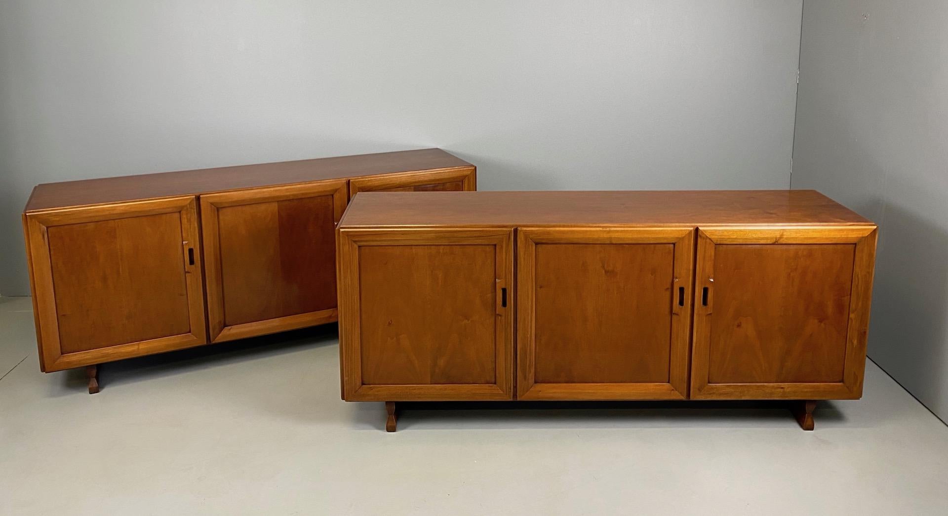 Italian Rare Pair of Sideboard 