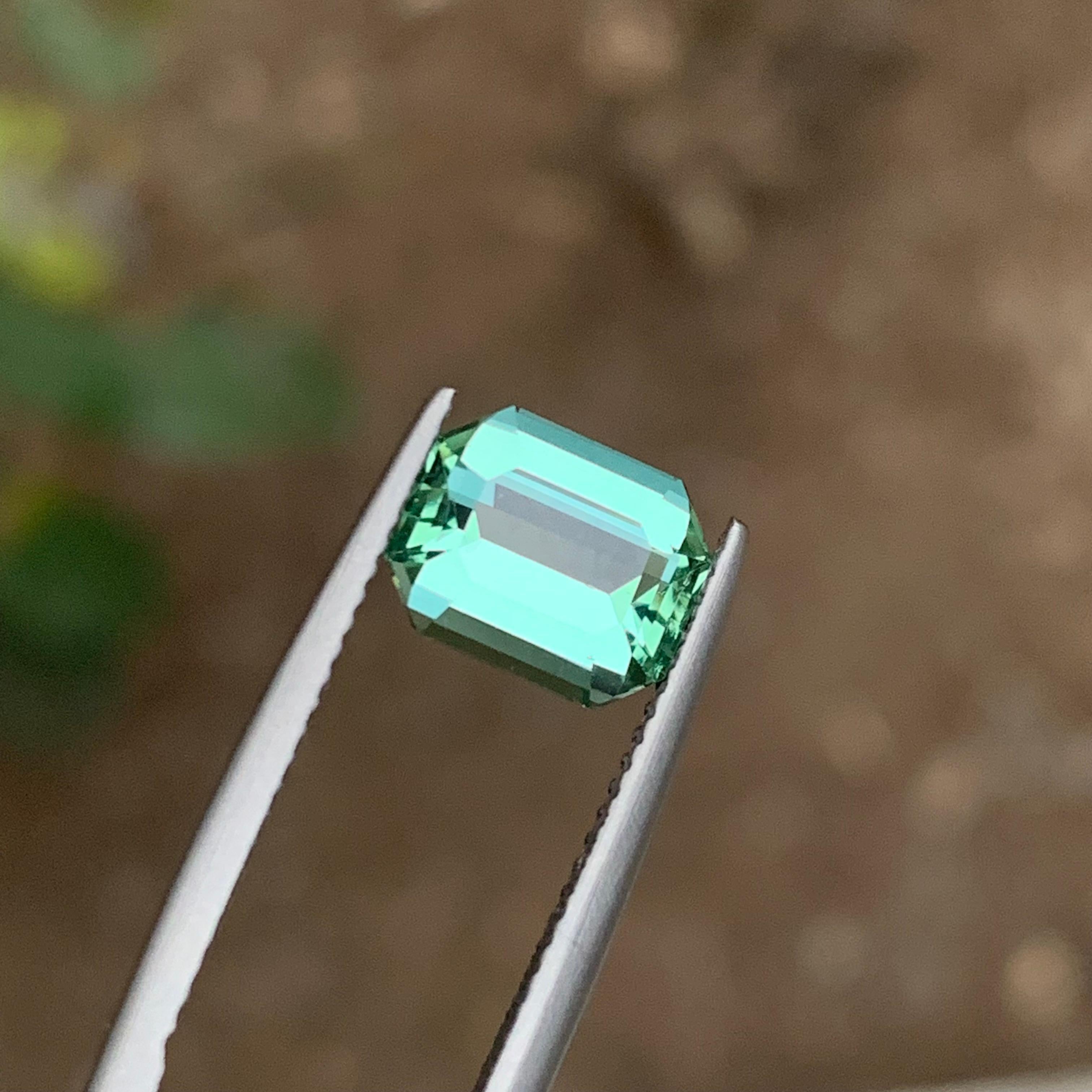 light green gemstone