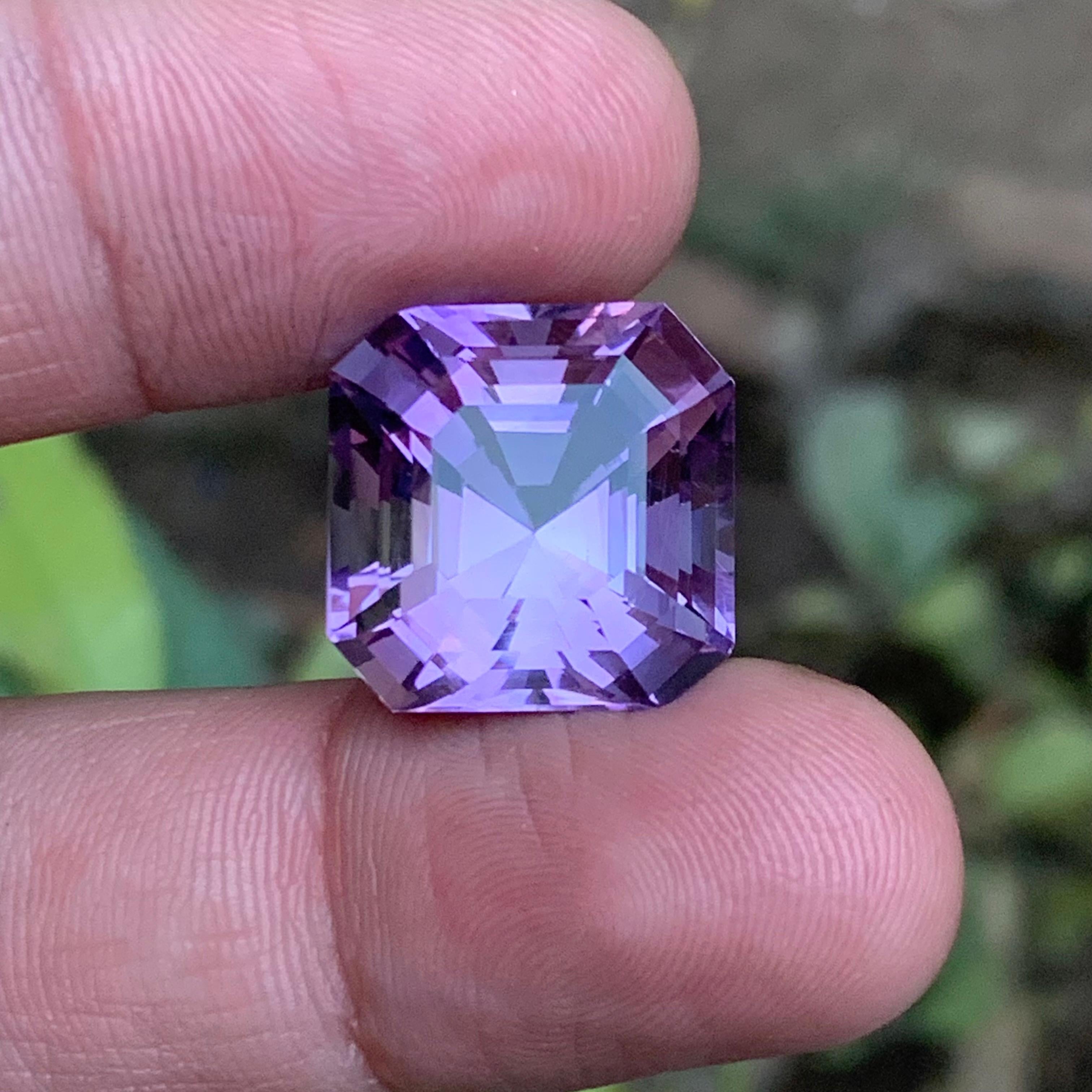 pale purple gemstone